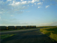 BNSF Train, Lusk, WY