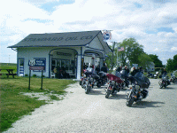 Suntour's UK Group, Restored Standard Oil Station, Odell, IL