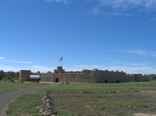 Bent's Old Fort Adobe Stockade