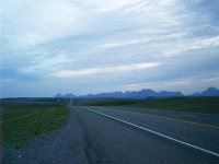 US 2 South of Browning, MT