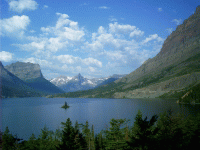 Wild Goose Island, Glacier Park