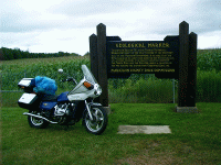 Marker: Geological Center of the Northern Half of the Western Hemisphere